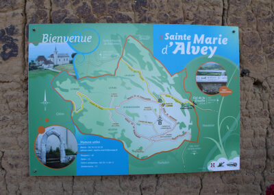 Sainte-Marie d'Alvey - Plan