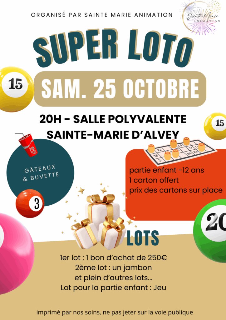 loto sainte marie d'alvey