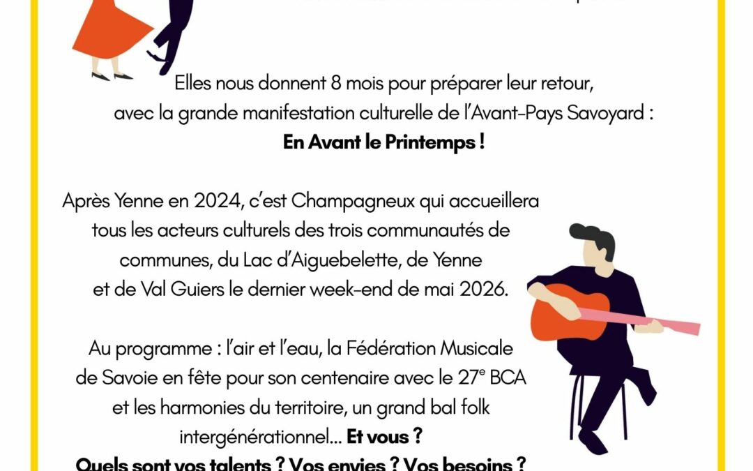 Communication En Avant le Printemps