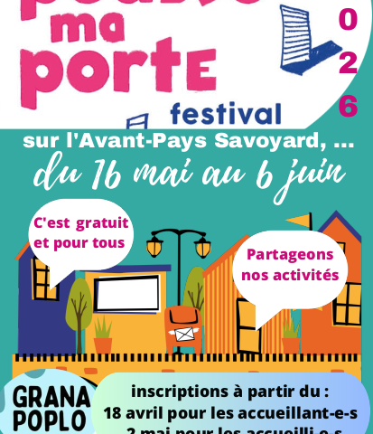 3ème édition du festival POUSSE MA PORTE