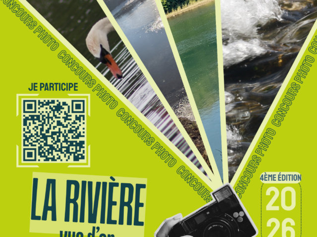 Concours photo 2026 – « La rivière vue d&rsquo;en EAU »