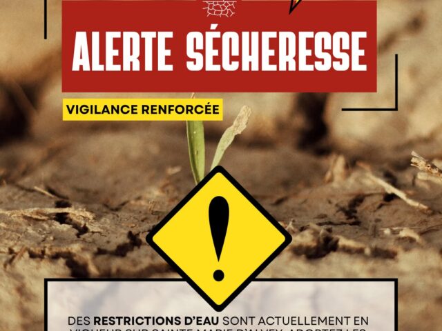 Alerte sécheresse