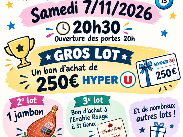 LOTO à Sainte-Marie d&rsquo;Alvey